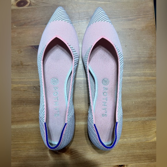 Size 10 Rothy’s Cotton Candy Point - Picture 1 of 5